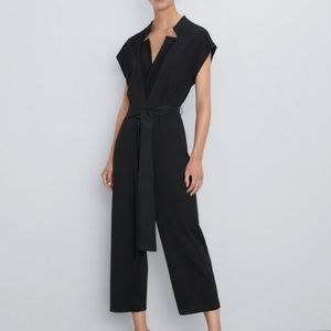 Zara jumpsuit with tie